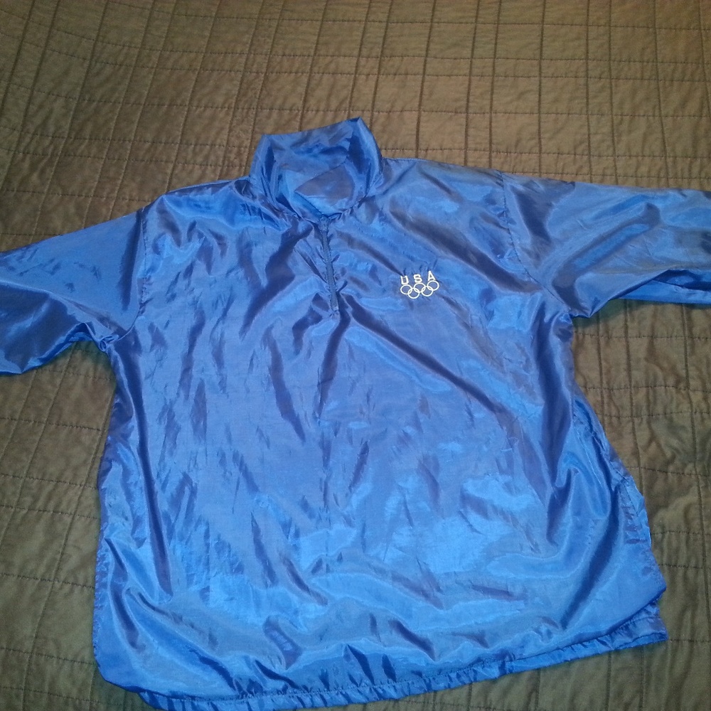 Vintage USA Olympics wind breaker jacket